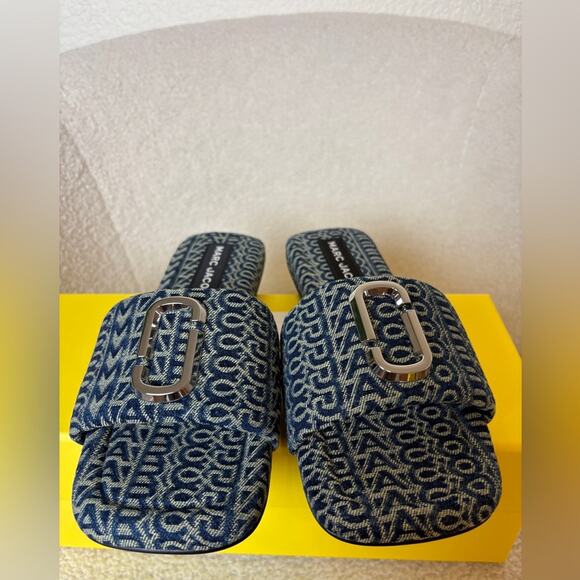 Marc Jacobs The J Marc denim slides 36 - Picture 4 of 8